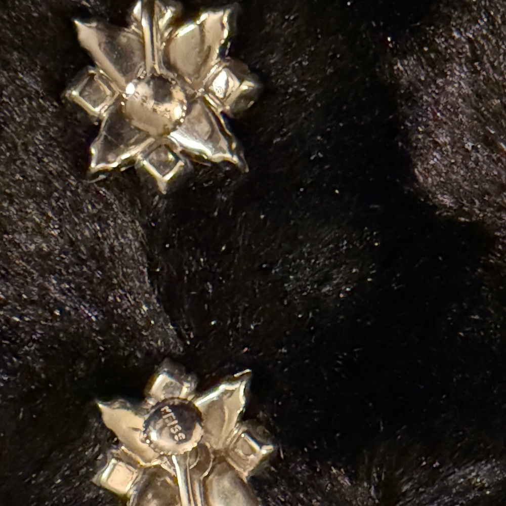 Vintage Rhinestone Necklace w/Weiss Screw Back Pronged Rhinestone Earrings - Picture 4 of 6